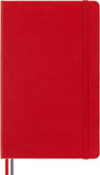 Moleskine Classic Expanded Notebook Hard Cover Large Ruled/Lined Red 400 Pages