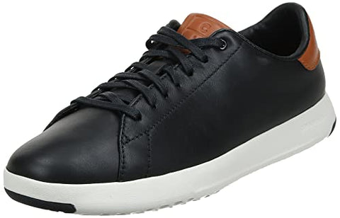 Cole Haan Men's C23877 Grandpro Tennis Fashion Sneaker, Black/British Tan, 11 M US