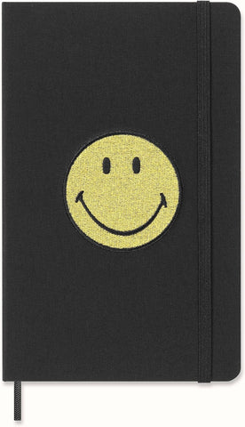 Moleskine Notebook Limited Edition Smiley Hard Cover Large Ruled 176 Pages