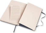 Moleskine Classic Notebook, Hard Cover, Large (5" x 8.25") Plain/Blank, Sapphire Blue, 240 Pages