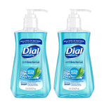 Dial Antibacterial Liquid Hand Soap Spring Water 7.5oz Blue (Pack of 2)