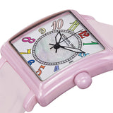 Stuhrling 149L4R 1200A4 Lumina Sport MOP Dial Pink Rubber Strap Women's Watch