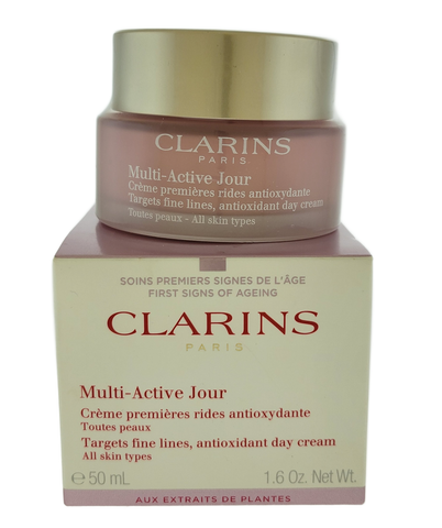 Clarins Multi Active Jour Day Cream 50ml 1.6oz All Skin Types Sealed