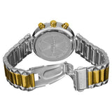 Akribos XXIV AK529TT Swiss Quartz Chronograph Date Crystal Accented Womens Watch