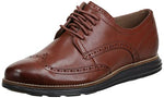 Cole Haan Men's Original Grand Shortwing Oxford, Woodbury/Java, 9.5 Medium US