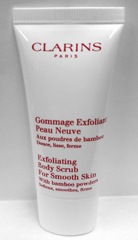 Clarins Exfoliating Body Scrub For Smooth Skin W Bamboo Powers 30ml 1oz