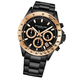 Stuhrling 3960 8 Quartz Chronograph Date Stainless Steel Bracelet Mens Watch