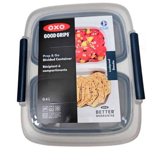 OXO Good Grips Prep and Go Leakproof 2 Cup Divided Container