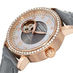 Stuhrling Original 710 04 Memoire Automatic Womens Watch with Swarovski Elements