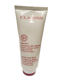 Clarins Hand & Nail Treatment Balm 100ml 3.4oz with Shea Butter Softens Hands Strengthens Nails Sealed