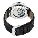 Stuhrling Original 571 33152 Tempest II Automatic Skeleton Dual Time Mens Watch