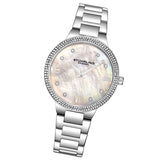 Stuhrling 3907 1 Symphony Quartz Crystal Accented Bracelet Womens Watch