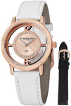 Stuhrling 388L2 SET 03 Winchester Tiara 16K Rose Gold Plated Womens Watch Set