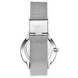 Stuhrling Original 3928 3 Quartz Crystal Accented Mesh Bracelet Womens Watch