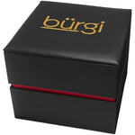 Burgi BUR117RG Analog Quartz Multifunction Diamond Markers Womens Watch
