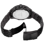Akribos XXIV AK662BK Swiss Chronograph Date Minute Track Black Mens Watch