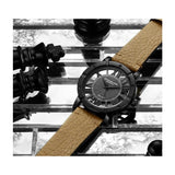 Stuhrling Original 881B 03 Winchester Swiss Quartz Brown Leather Mens Watch