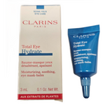 Clarins Travel Set  Moisturizing Soothing Eye Mask Balm - Total  Cleansing Oil - Hydrating Toning Lotion