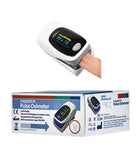 Fingertip Pulse Oximeter SP02 Pulse Rate & Plethysmogram Two Color OLED Display Lightweight