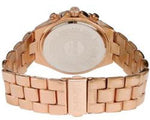 August Steiner AS8031RG Crystal MOP Chrono Bracelet Womens Watch