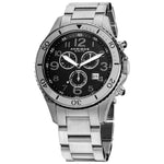 Akribos AK616SS Ultimate Multifunction Chronograph Stainless Steel Mens Watch