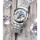 Stuhrling 3964 1 Automatic Skeleton Stainless Steel Bracelet Mens Watch