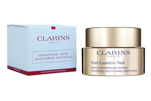 Clarins Nutri Lumiere Nuit Nourishing Rejuvenating Night Cream 50ml 1.6oz New In Tstr Box Sealed