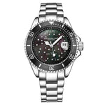 Stuhrling Original 3977 1 Quartz Crystal Accented Date Bracelet Womens Watch