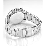 Stuhrling 3957 3 Quartz Chronograph Date Stainless Steel Bracelet Mens Watch