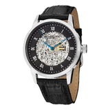 Stuhrling Original 585 02 Magnifique Automatic Leather Strap Mens Watch