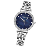 Stuhrling 3988 2 Symphony Crystal Accented Mother of Pearl Womens Watch