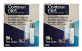 Contour Next Blood Glucose Test Strips For Self Testing 50 Test Strips No Coding Sealed Exp 2023+