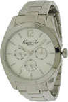 Kenneth Cole 10027823 Day Date Quartz Stainless Steel Mens and Womens Watch