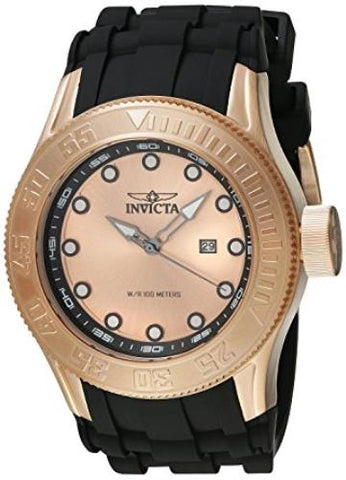 Invicta 22247 50mm Pro Diver XL Quartz Date Silicone Strap Mens Watch