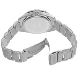 August Steiner AS8122SS Swiss Quartz Diamond Markers Silvertone Womens Watch