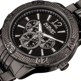 August Steiner XXIV AS8058BK Quartz Sport Multifunction Bracelet Watch