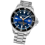 Stuhrling 883H 03 Depthmaster Automatic Diver Stainless Steel Date Mens Watch