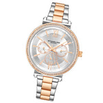 Stuhrling 3908 3 Symphony Quartz Crystal Accented Bracelet Womens Watch