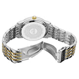 August Steiner AS8045TTG Diamond & Crystal Swiss Two Tone Womens Watch