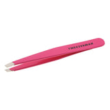 Tweezerman 1230-PR Solid Pretty in Pink Stainless Steel Slant Tweezer Sealed