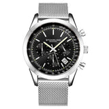 Stuhrling 3975 1 Preston Monaco Quartz Chronograph Date Mens Watch