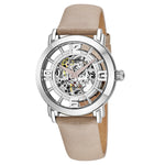 Stuhrling 156 121S2 Classic Lady Winchester Tan Automatic Skeleton Womens Watch