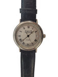 Auguste Reymond 69545 Swiss Made Automatic Date Black Leather Strap Mens Watch