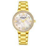 Stuhrling 3907 3 Symphony Quartz Crystal Accented Bracelet Womens Watch