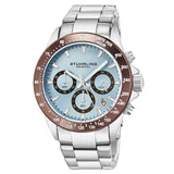 Stuhrling 3960 7 Quartz Chronograph Date Stainless Steel Bracelet Mens Watch