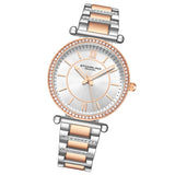 Stuhrling Original 3905 3 Vogue Quartz Stainless Steel Bracelet Womens Watch