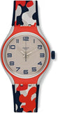 Swatch YES1000 Look for Me Multicolor Silicone Strap Mens and Womens Watch