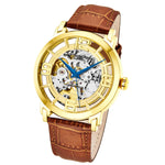 Stuhrling Original 165B2 3335K31 Winchester 44 Automatic Skeleton Mens Watch