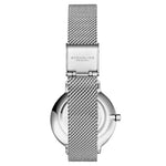 Stuhrling 3948 2 Crystal Accented Mesh Stainless Steel Bracelet Womens Watch