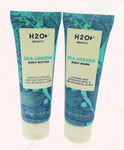 H2O Beauty Sea Greens Body Wash and Body And Body Butter Set 1oz 30ml Each